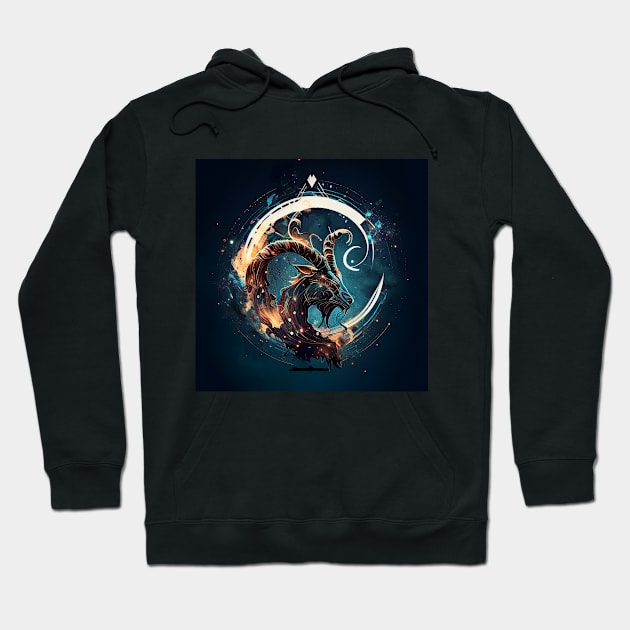 Capricorn Hoodie by Schizarty